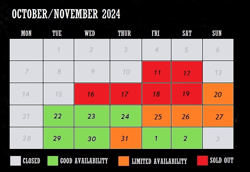 Hallowscream Calendar 2024 17th Oct