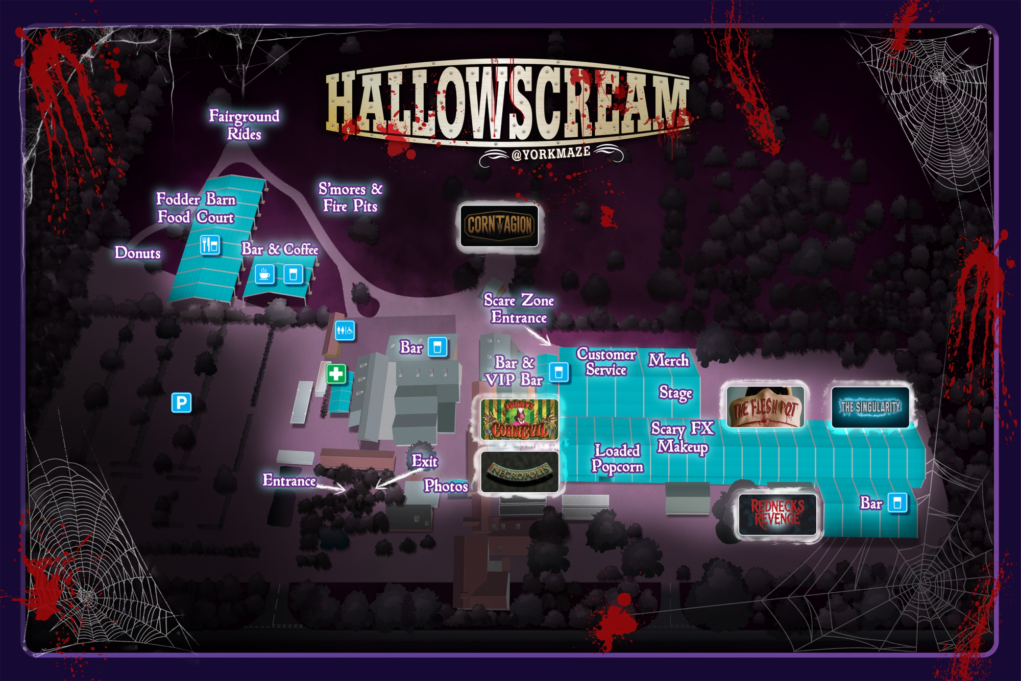 Hallowscream Map 2026